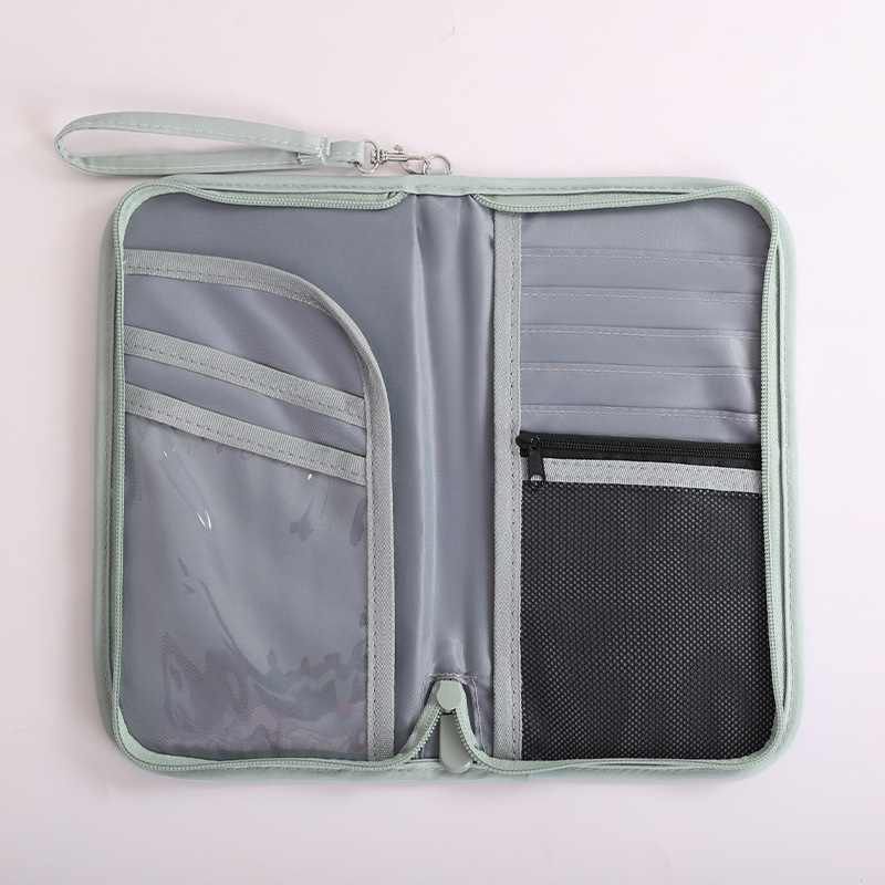 Runhui Light Fashion Passport Bag, Cross-border Document Bag, Anti-theft Card Swiping Bag, portable coin Purse, business trip and boarding passport holder Application Scenario