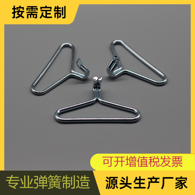 The factory supplies galvanized metal hooks, clothes hangers, kitchen hooks, iron hooks, stainless steel hooks and spring hooks in stock details Picture