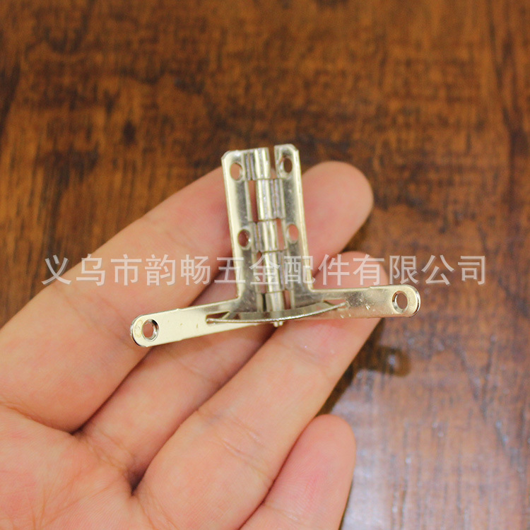 Packaging box hinge, 1000-jin hinge, wooden box support hinge, medium-sized 1000-jin, 30*33MM hinge Application Scenario