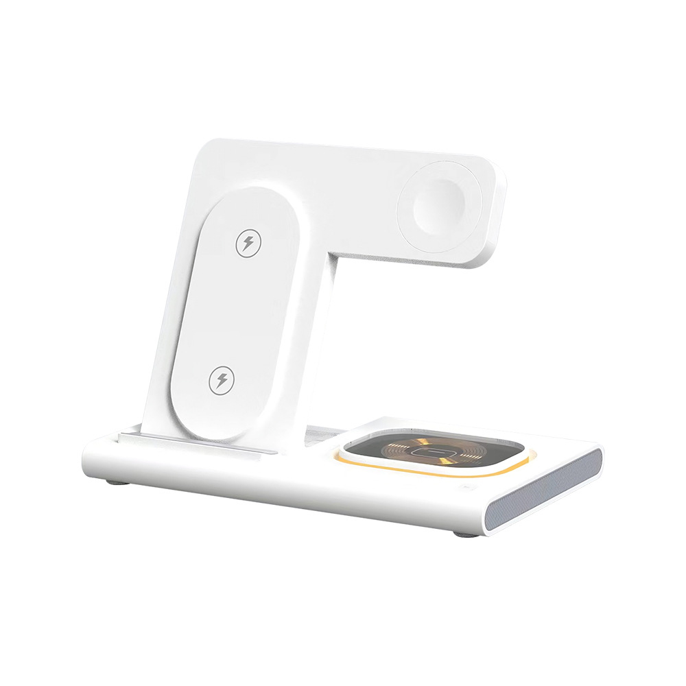 Amazon's best-selling three-in-one wireless charger supports fast charging and is a multi-functional wireless charging source factory Item Picture