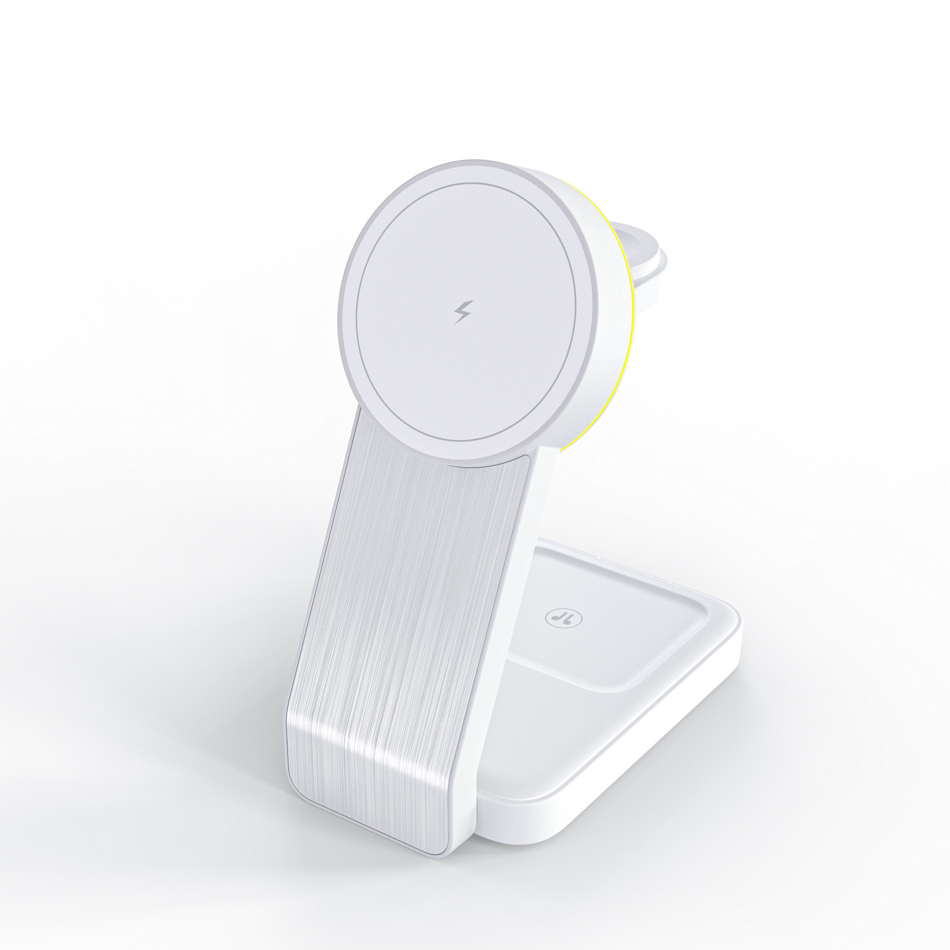 Cross-border three-in-one wireless magnetic fast charging phone stand, suitable for folding charging base of Apple Watch headphones Item Picture