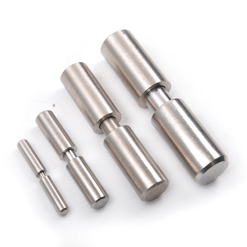 Stainless steel cylindrical hinge hinges 201/304 door shaft explosion hinges welded hinges outer diameter 6/8/10-50 Item Picture