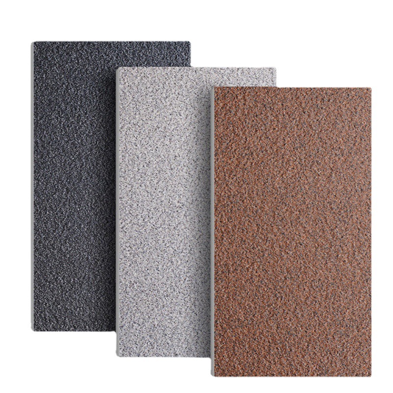 Imitation granite, marble, quartz tiles, imitation blue bricks, faced PC bricks, ecological bricks, sesame grey imitation stone bricks Item Picture