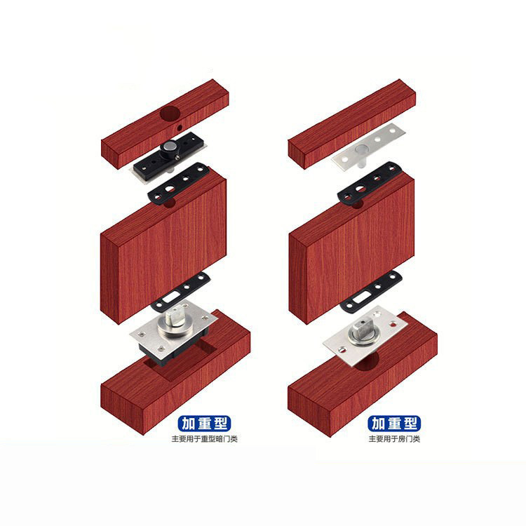 Factory direct supply of 360-degree rotating hinges, up and down hinges, top and bottom hinges, display board screen, cabinet door fixed hinges Application Scenario