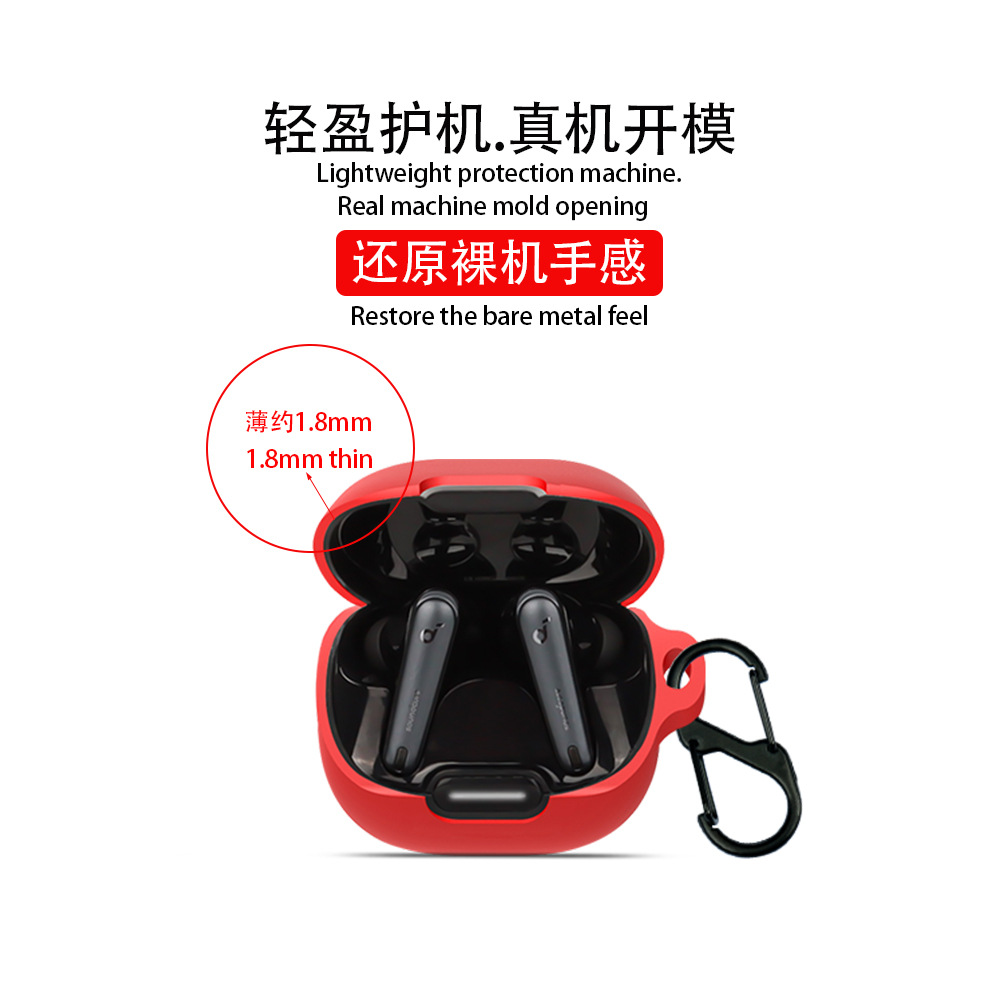 Silicone charging case soft shell suitable for Soundcore liberty 4 NC Bluetooth headphone case Application Scenario