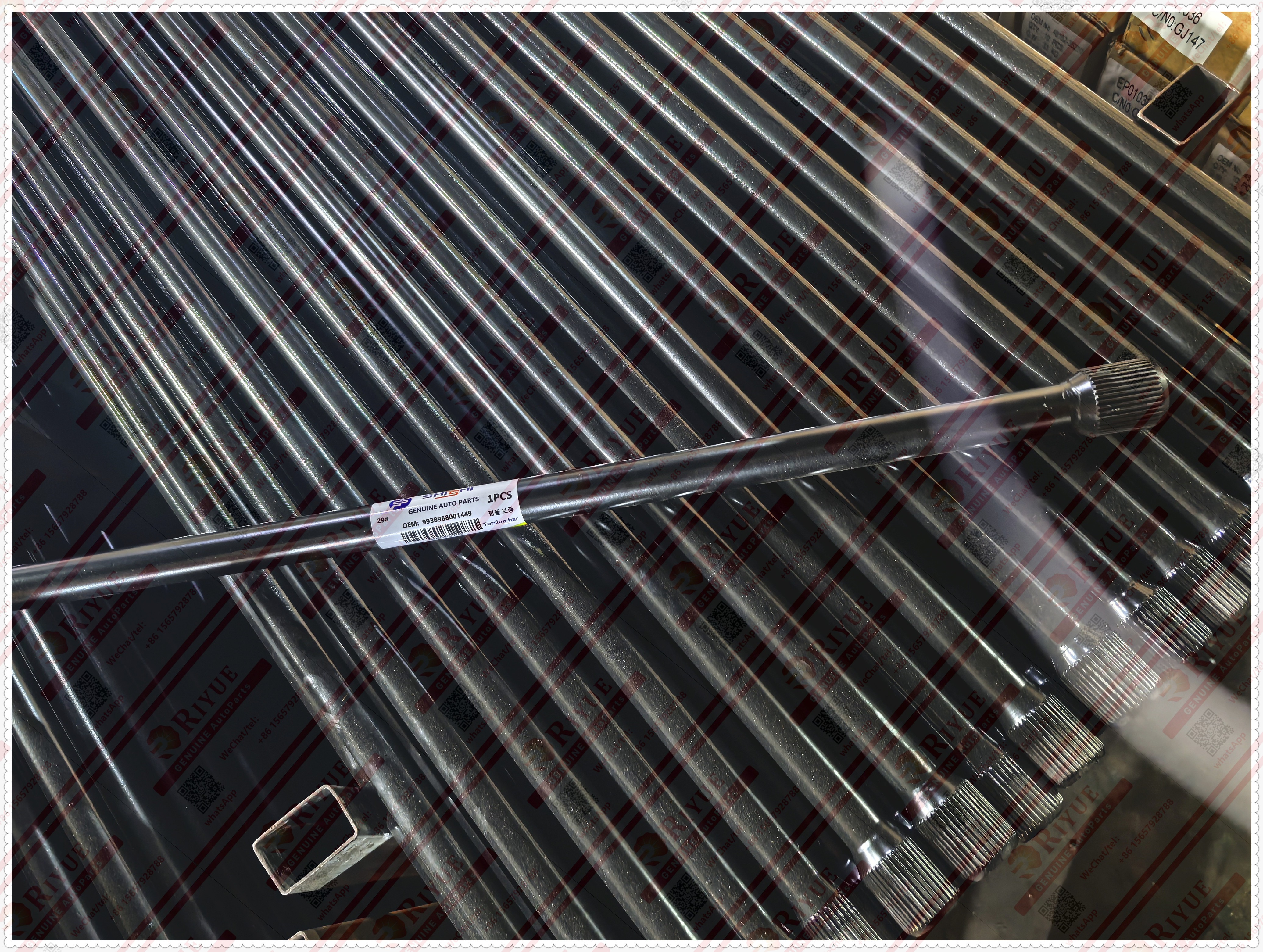 Apply to South Korea Mercedes ssangyong MB100 huizhong, steiner torsion bar 6613234165/6613234365/9938968001449 Specification image