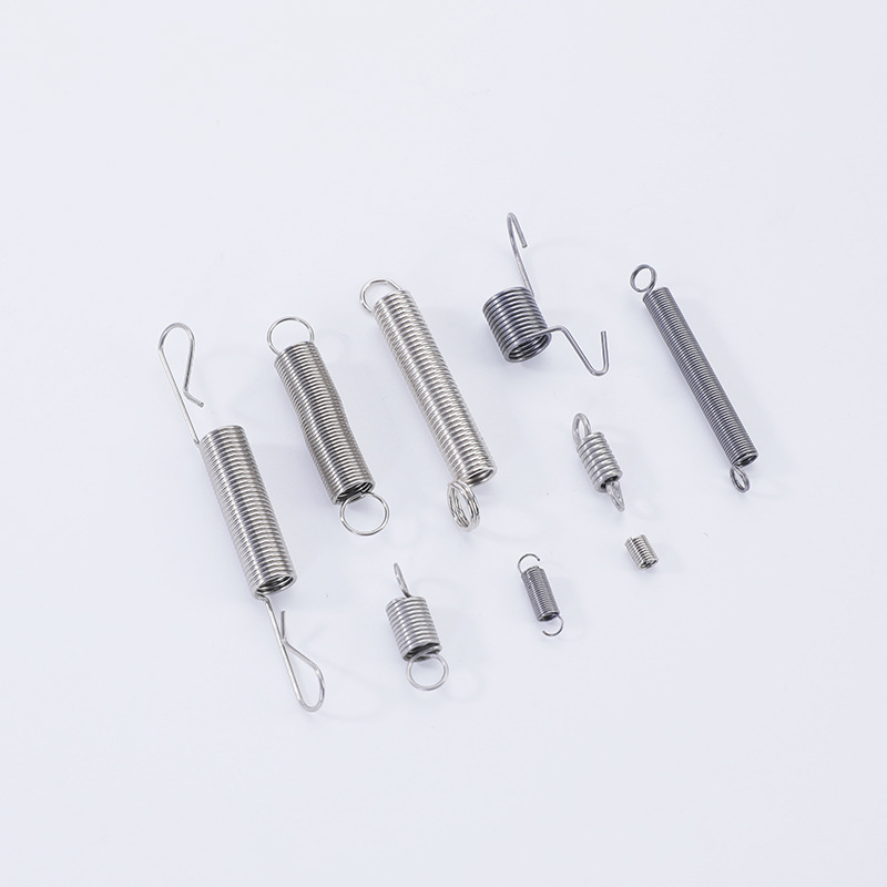 Hooked tension spring, strong tension spring, large-diameter wire, automotive, electronic, electrical, agricultural machinery cylindrical pressure tension spring Application Scenario
