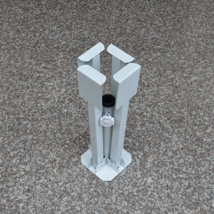 Outdoor sunshade umbrella base, large umbrella stand, advertising umbrella, large cross umbrella base reinforcement, four-legged fixation magic tool Application Scenario