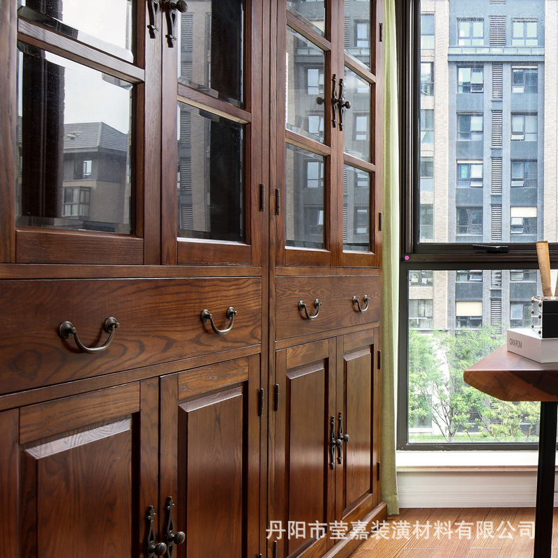 Black, yellow, antique, French, simple, American and European style small handles for cabinets, wardrobes, doors and drawers, single-hole handles Application Scenario
