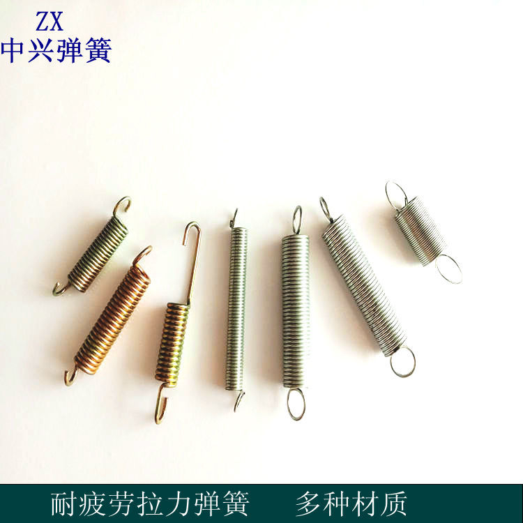 Supply high-strength sewing machine springs, double-ear springs, toy springs with high elasticity and high stretchability full figure