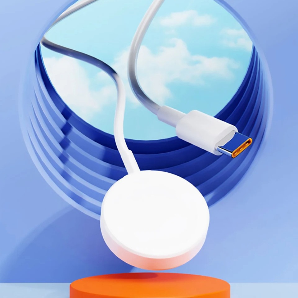 Wireless magnetic charging for watches is suitable for the original Apple watch with a built-in cable for fast charging of portable digital devices details Picture
