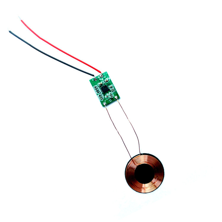 New wireless charging receiving module, Bluetooth headphones, smartwatch, mobile phone, keyboard, mouse, power supply solution Item Picture
