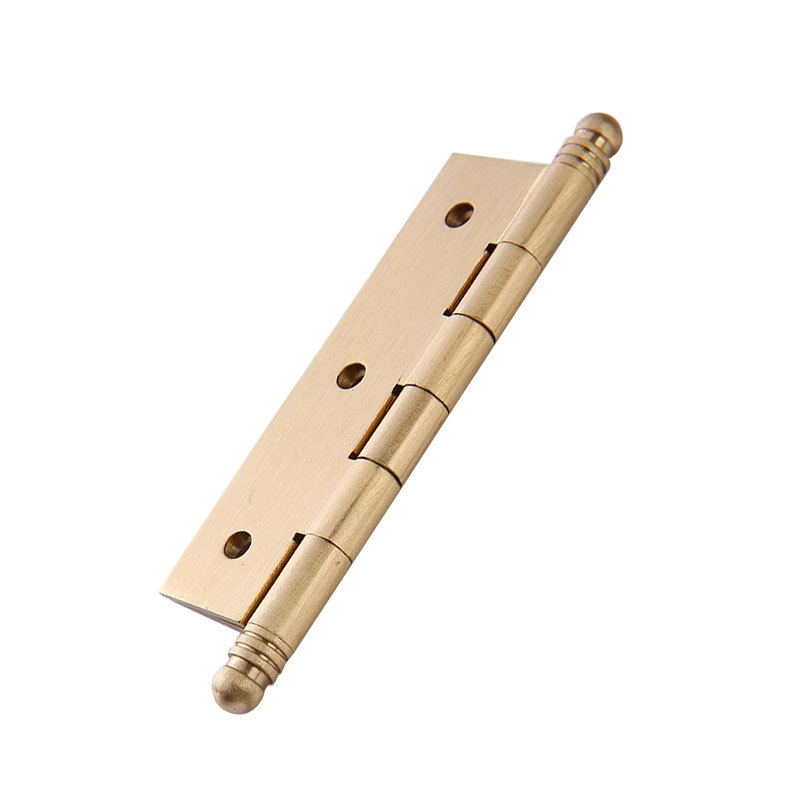Factory direct sales of copper hinges, rubber chains, cabinet doors, copper hinges, wooden doors, brass small hardware hinges, 1.5-inch hinges Item Picture