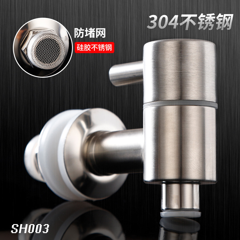 Wholesale 304 stainless steel faucet for brewing wine bottles, wine barrel faucet switch, wine jar valve with filter details Picture