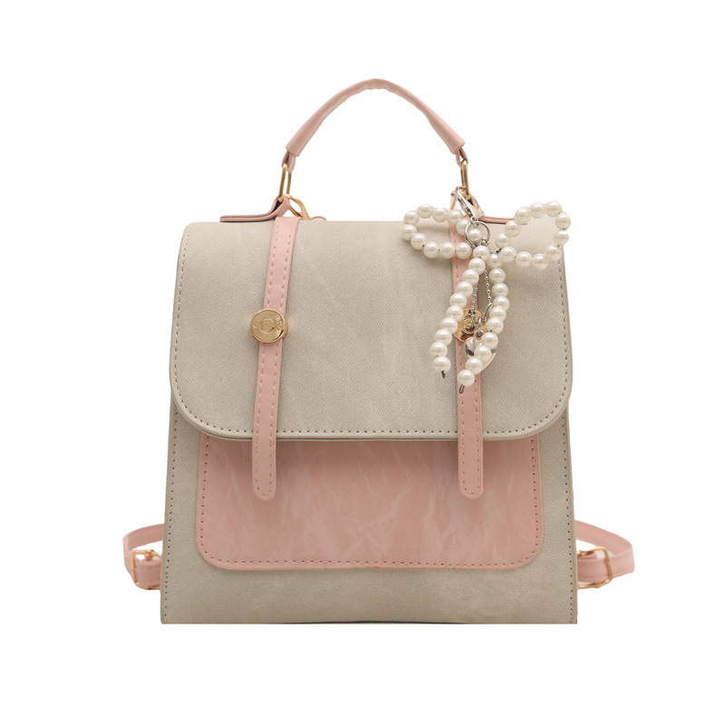 A new casual and fashionable single-shoulder crossbody bag for women with a unique and stylish design. It's a versatile backpack Item Picture