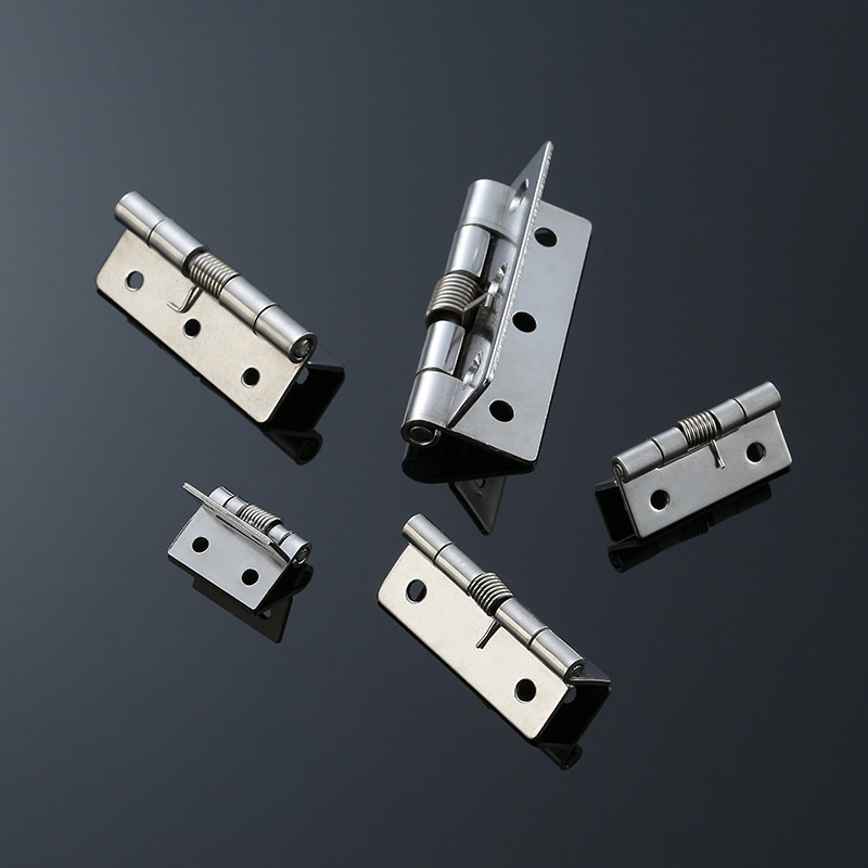 Industrial spring hinge toolboxes, heavy-duty spring hinges, self-closing and self-opening return hinges, 304 stainless steel wholesale details Picture