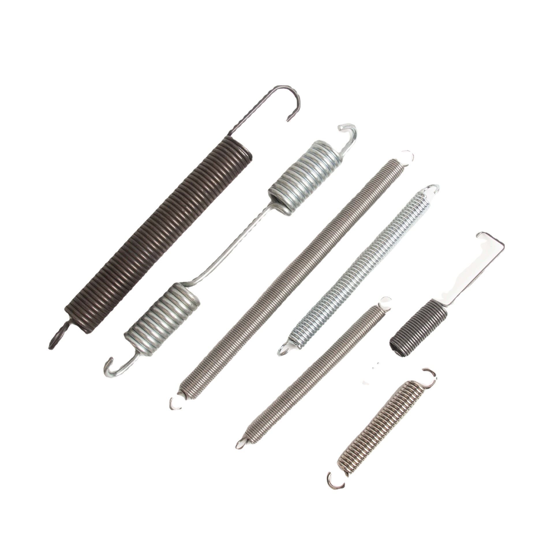 The manufacturer processes stainless steel strong tension springs, fatigue-resistant high-temperature manganese steel tension springs Item Picture