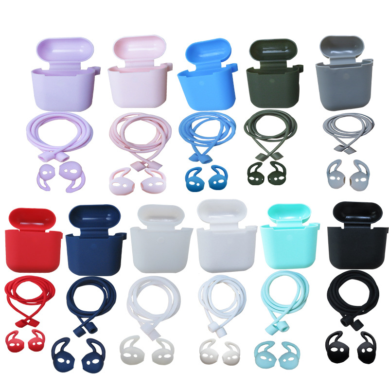 Magnetic anti-loss lanyards for AirPods 2 PRO3, Apple wireless Bluetooth headphones, Xiaomi and Huawei silicone lanyards Specification drawing