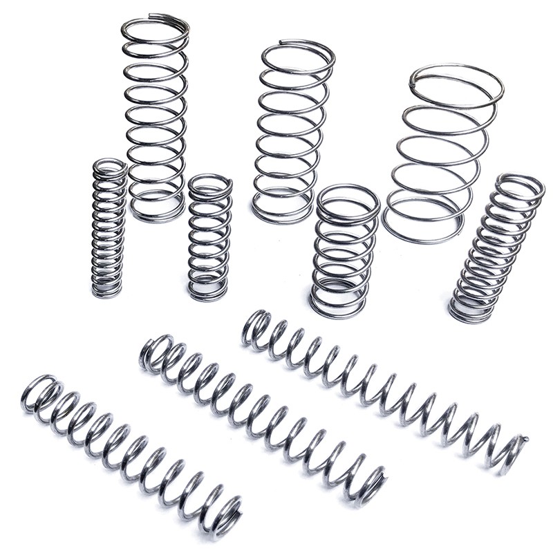 Customized stainless steel spring 304 compression spring for high-temperature electromagnetic valves, micro helical cylindrical and large and small wire compression springs Specification drawing
