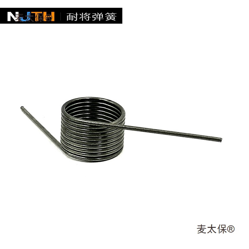 Type spring: 0.3-2.5 torque small torsion spring hairpin spring, 180/120/90/60 degree torque twist McThabo Specification drawing