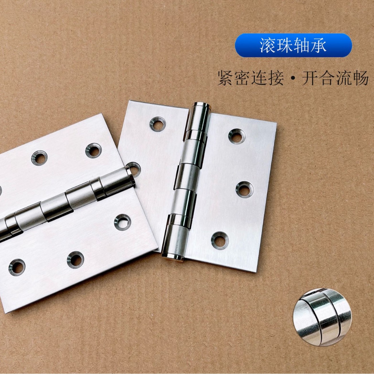 Wholesale stainless steel swing hinges 4*4, wooden door bearing hinges 3*3, thickened welded hinges 3.5*3.5 from the manufacturer Specification drawing
