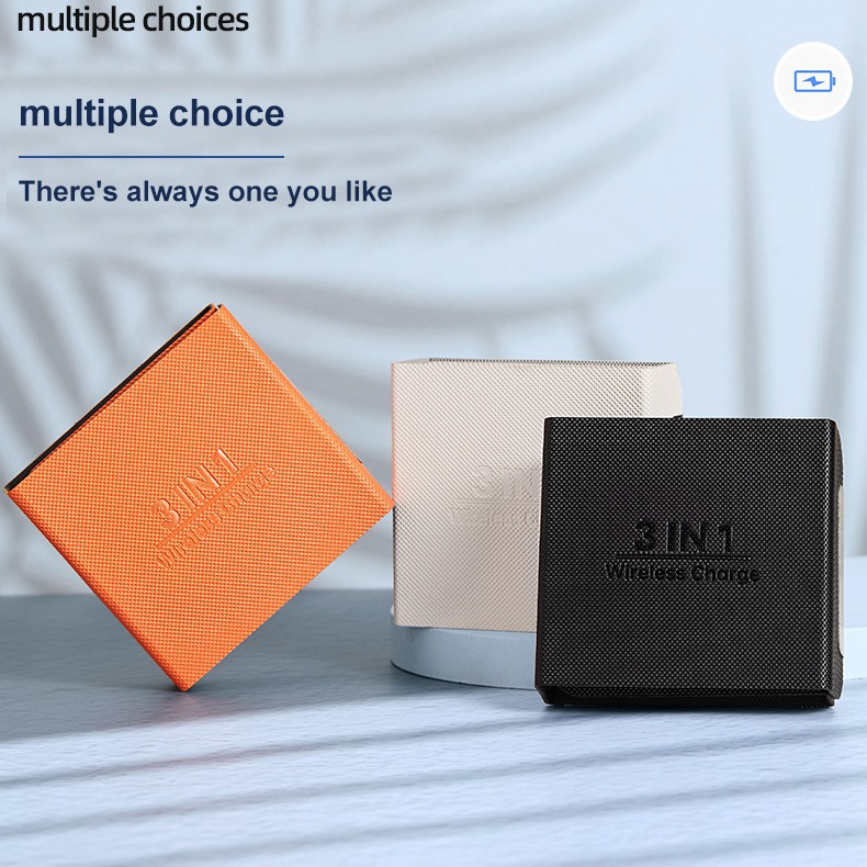 Amazon's best-selling 3-in-1 wireless charger features a fast charging power of 15W and is compatible with flash charging for Apple's multi-protocol series full figure