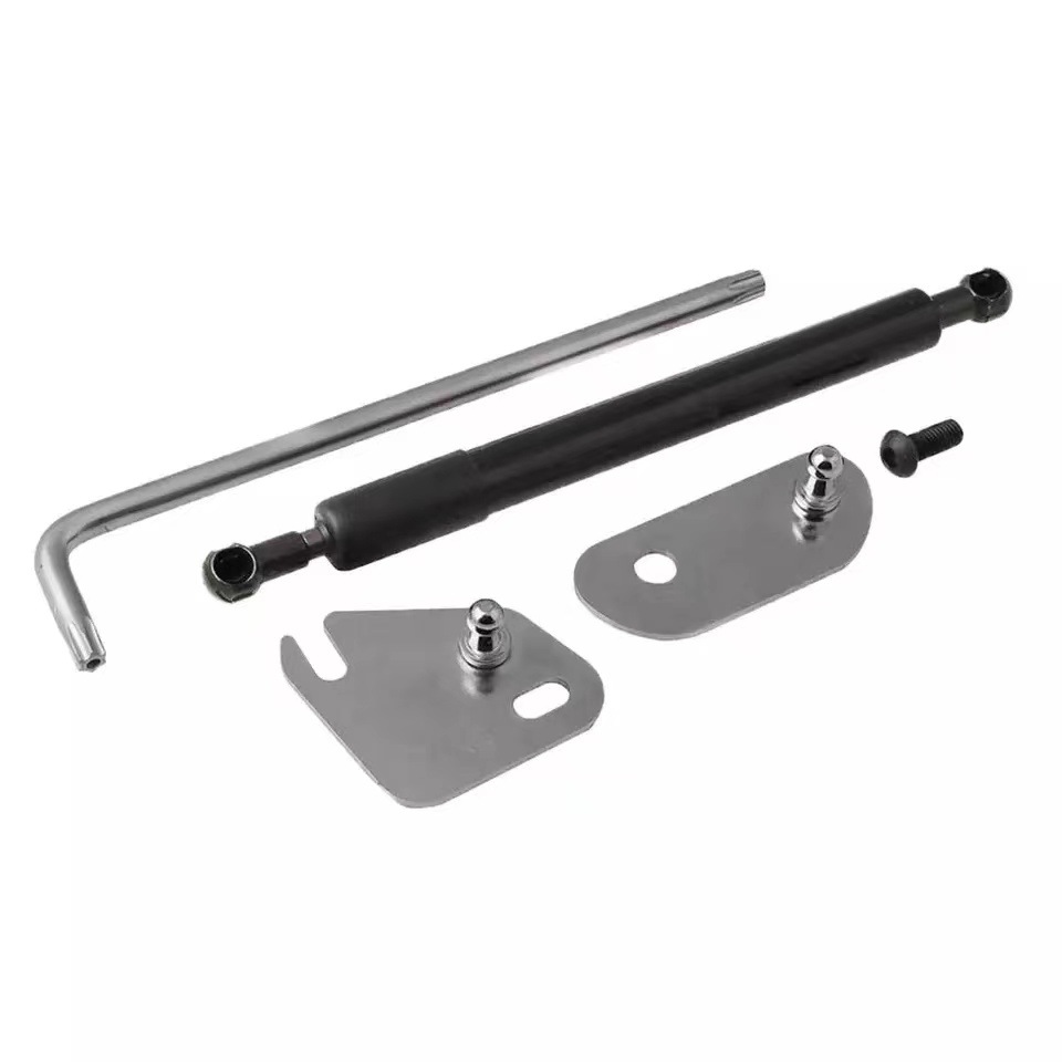 It is applicable to the new Ford F-150 Raptor models 15-19. The tailgate gas spring shock absorber is equipped with a downward-rolling slow descent damper undefined