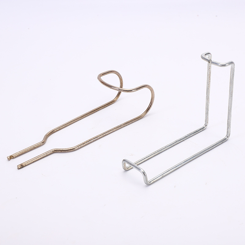 Stainless steel special-shaped spring bent iron wire S-shaped hook bracket handle processing manufacturer durable special-shaped details Picture
