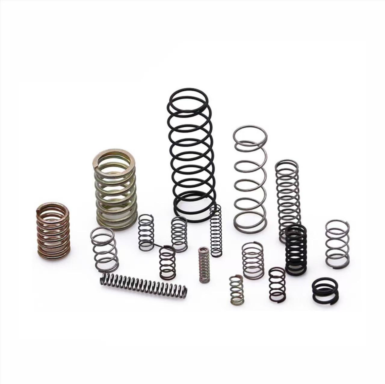 Factory direct sales of available spring sizes: 304 stainless steel compression springs, carbon steel compression springs, elastic return springs Application Scenario