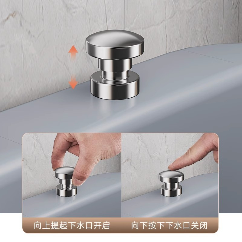 Household mop sink, balcony high-legged mop basin, bathroom mop, mop sink, mobile sink, water pool factory Specification drawing