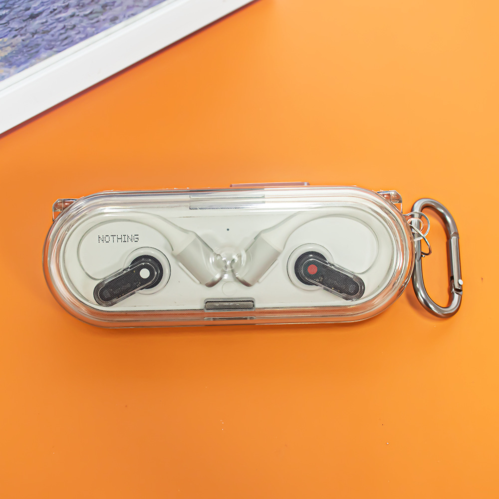 This is a solid color shockproof TPU one-piece case for Nothing Ear(Open) open Bluetooth headphones Specification drawing