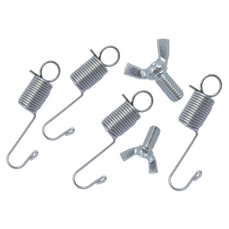 Door-type display stand spring hook vertical advertising poster pull-up banner stand screw accessories Leide Co., LTD Item Picture