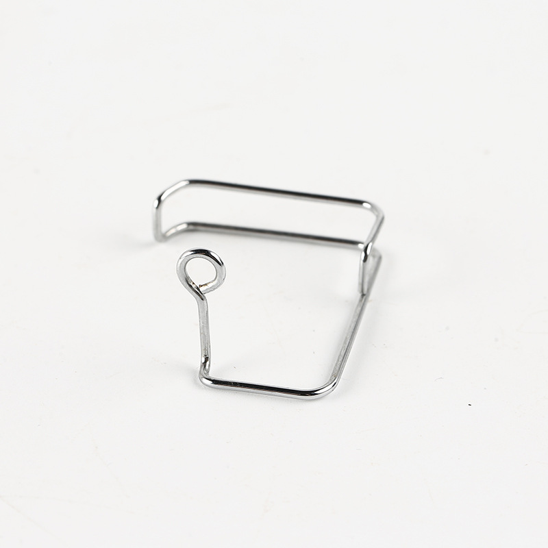 The manufacturer supplies flat car foot guard springs, sewing machine processing accessories, and wholesale of double-needle car bent special-shaped tension springs details Picture
