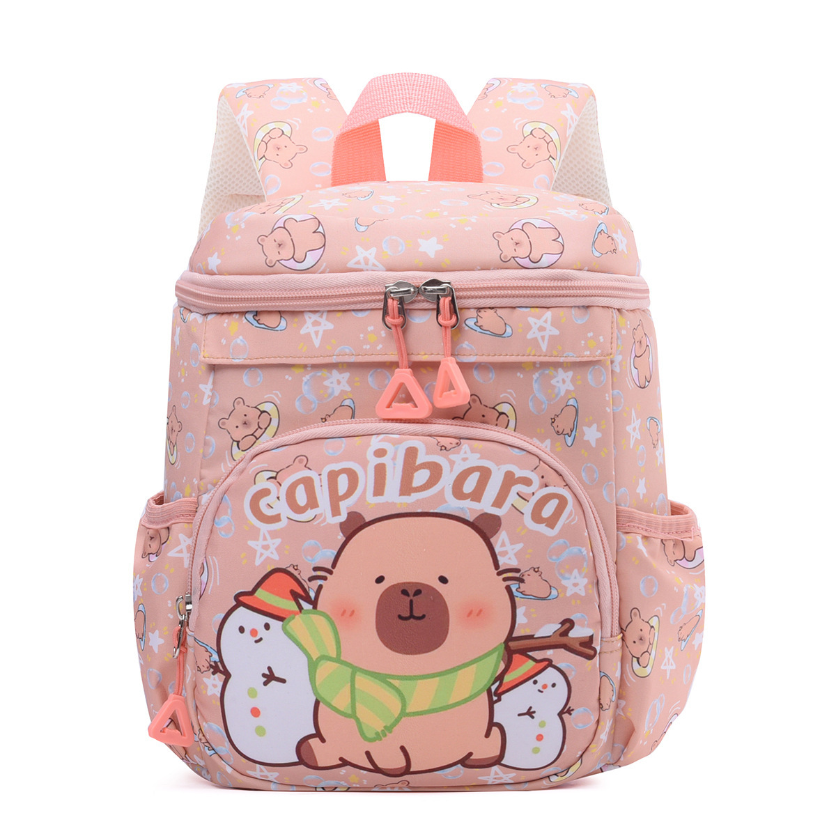 Kindergarten space schoolbag, Kapipala children's backpack, 3-5 years old baby backpack, boys' and girls' ultra-light travel bag 4 Item Picture