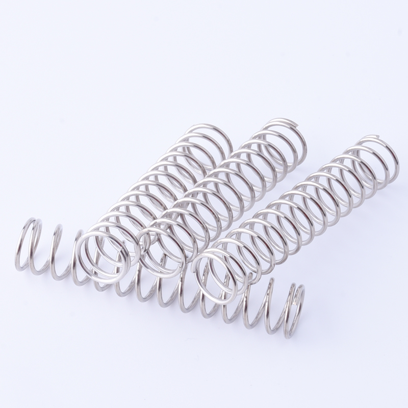 304 stainless steel compression spring, spring steel compression spring, pressure return elastic spring, long compression spring, 0.2-4.0 fixed details Picture
