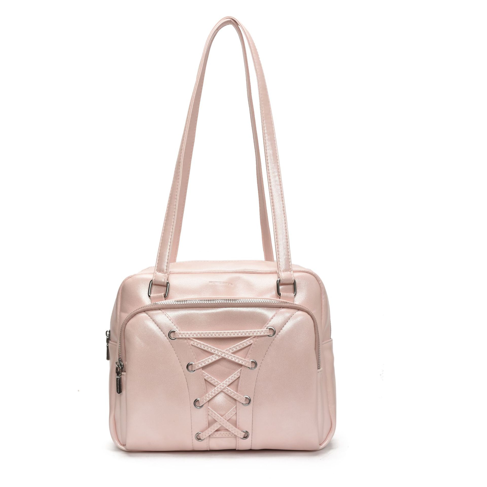 A fashionable hand-held Boston backpack for women in spring 2025, featuring a trendy, casual, versatile large capacity and a high-end feel Item Picture
