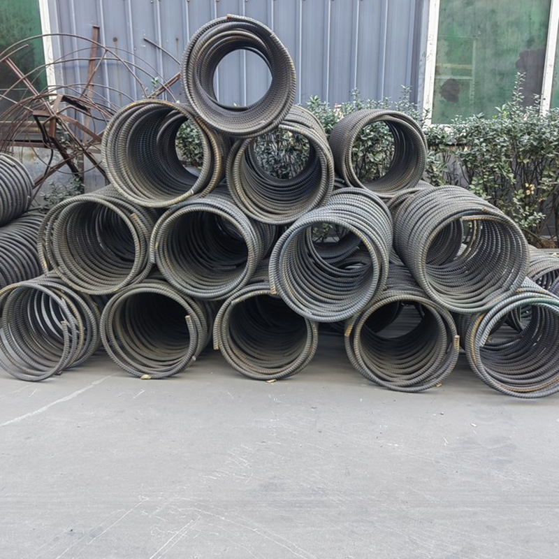 The original manufacturer precisely rolled spiral bars for high-speed railway bridge prestressed sleepers, spiral bars, concrete stirrups and spiral bars Specification drawing