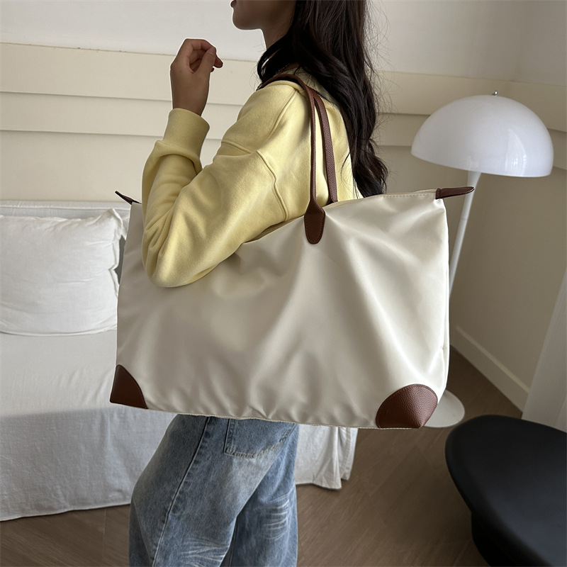 Commuter Tote bag for Women 2024 New style, high-end hand-held travel dumpling bag, fashionable single-shoulder large capacity mommy bag Specification drawing