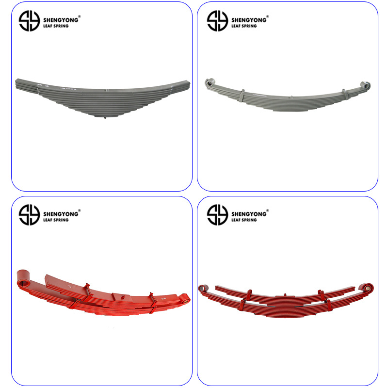 Cross-border automotive leaf springs, trailer automotive leaf springs, automotive bow plates, automotive spring plates, automotive leaf springs Specification drawing