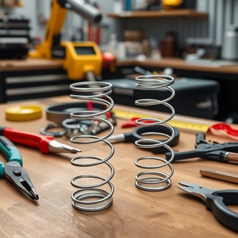 The small-diameter metal variable diameter alloy mechanical compression spring with unequal intercept and non-standard telescopic compression spring are durable full figure