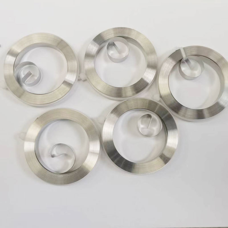 Factory direct supply of winding spring spring, shelf lifting constant force flat stainless steel vortex curling spring constant force spring Specification drawing