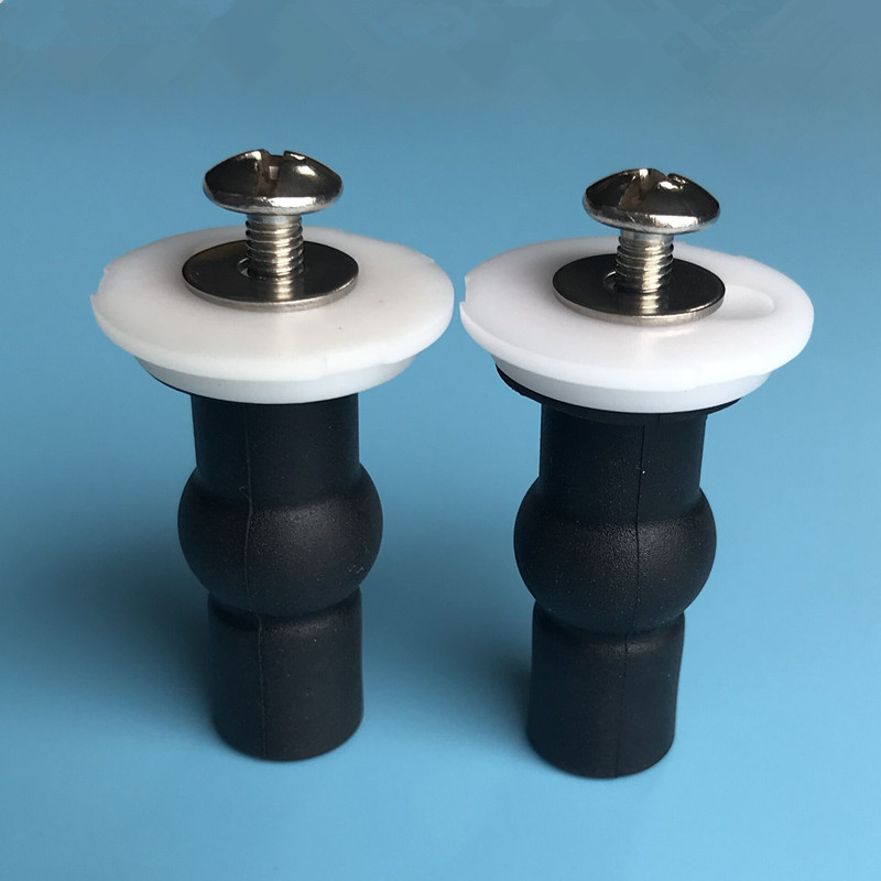 Universal rubber toilet seat cover accessories, stainless steel toilet seat cover installation screws, intelligent expansion bolts for installation Application Scenario