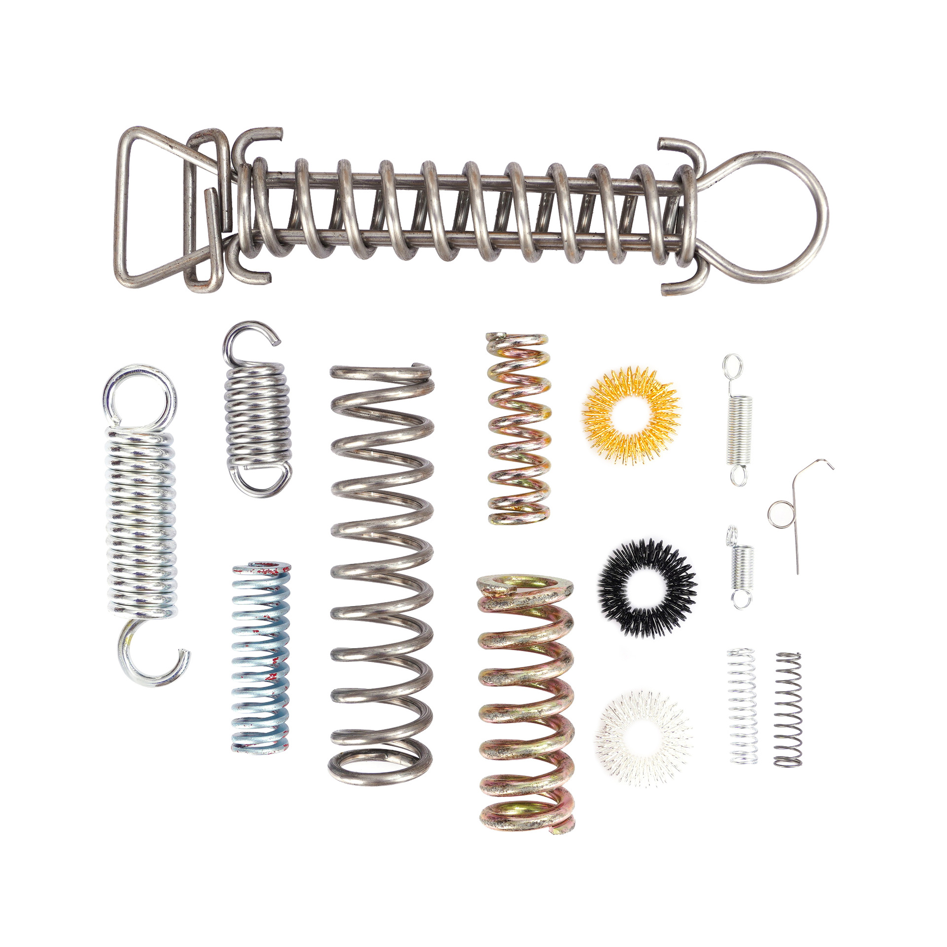 Factory direct supply of various specifications of hardware springs, stainless steel springs, hula hoop springs, bending parts and stamping parts wholesale Specification drawing