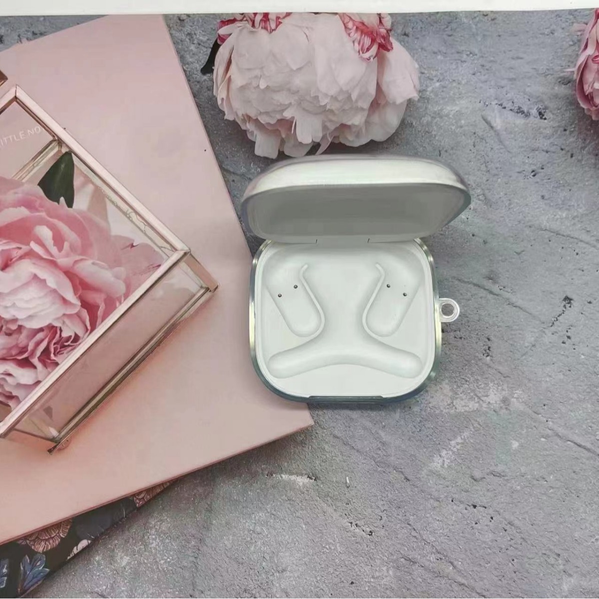 Suitable for Shokz OpenFit2 headphone case T920, Shokz T511 transparent shell openfit t910 details Picture
