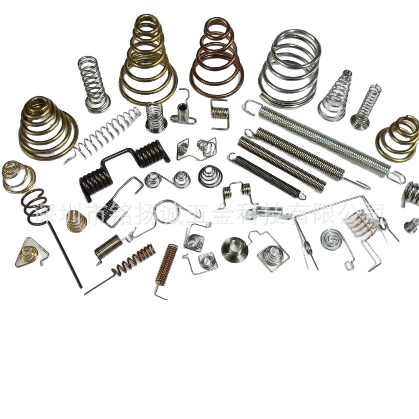 Manufacturer's stainless steel compression spring processing, tension spring, nickel-plated wire, touch spring, torsion spring, and special-shaped spring processing Item Picture