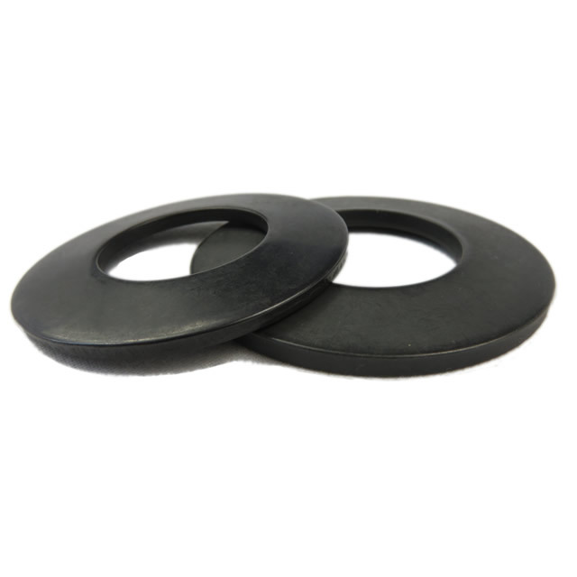 High-hardness and wear-resistant German spring steel material, phosphated disc spring, Rierli, high-load shock absorption, blue color, durable Specification drawing