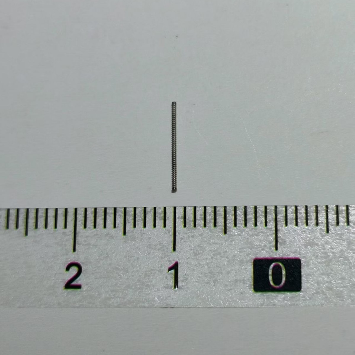 Probe, small spring, probe, micro spring, ejector pin, small spring, electronic and electrical spring, electronic probe spring Specification drawing
