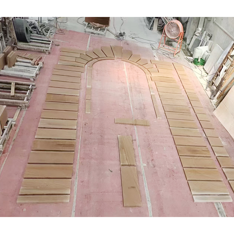 Custom-made sandstone villa exterior walls, marble background walls, washbasins, fences, stairs, and stone from the original manufacturer Specification drawing