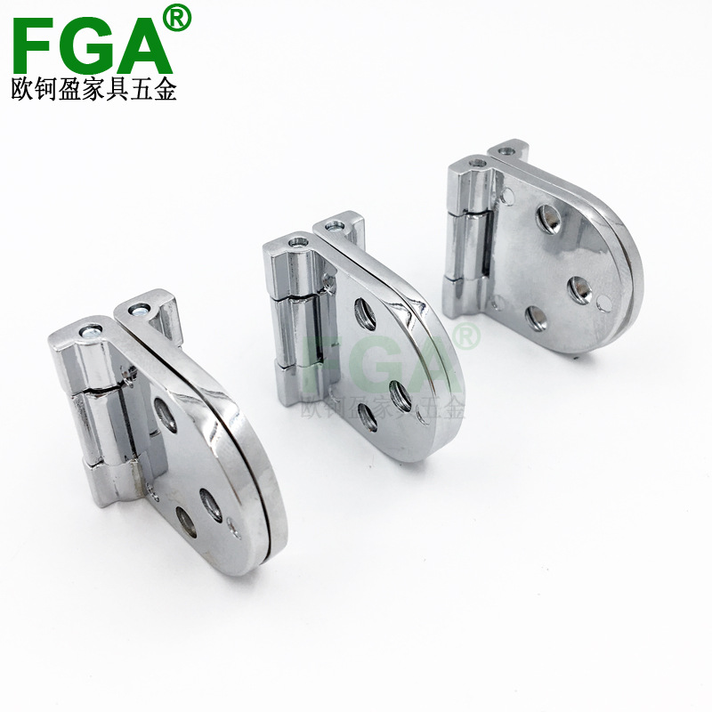 Thickened zinc alloy flip folding hinge hinge, upper flip folding dining table accessory, 180-degree folding bar counter hinge Application Scenario