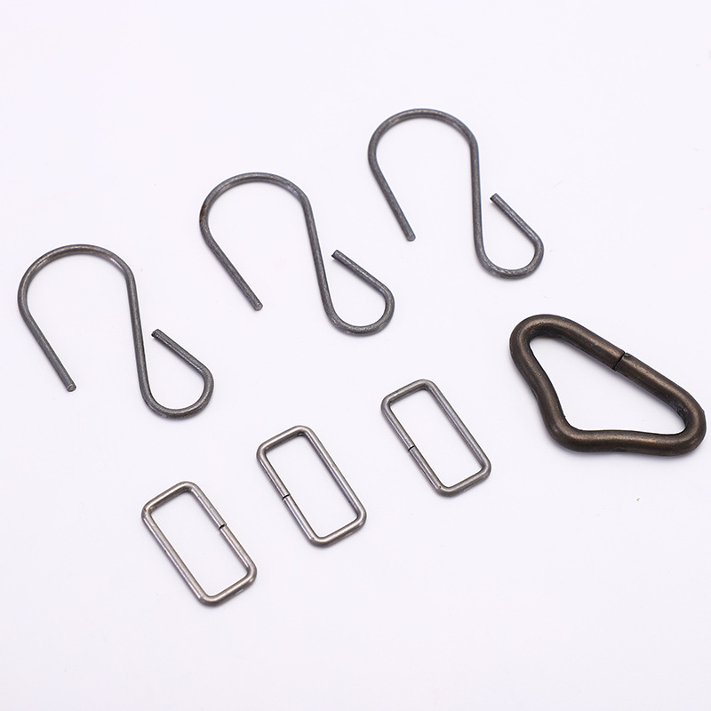 Stainless steel special-shaped spring bent iron wire S-shaped hook bracket handle processing manufacturer durable special-shaped Item Picture